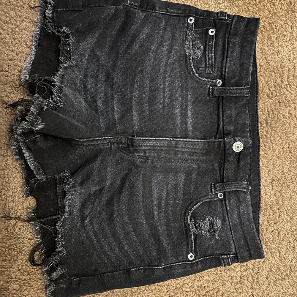 American Eagle Outfitters Charcoal Denim Shorts